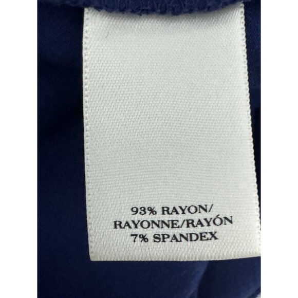 Ann Taylor Size 00P  Color Solid Blue Sleeveless Sheath Dress Very Sexy - Picture 4 of 5